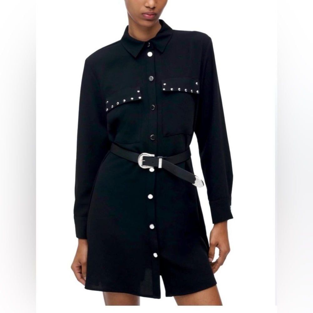 Zara Studded Mini Dress